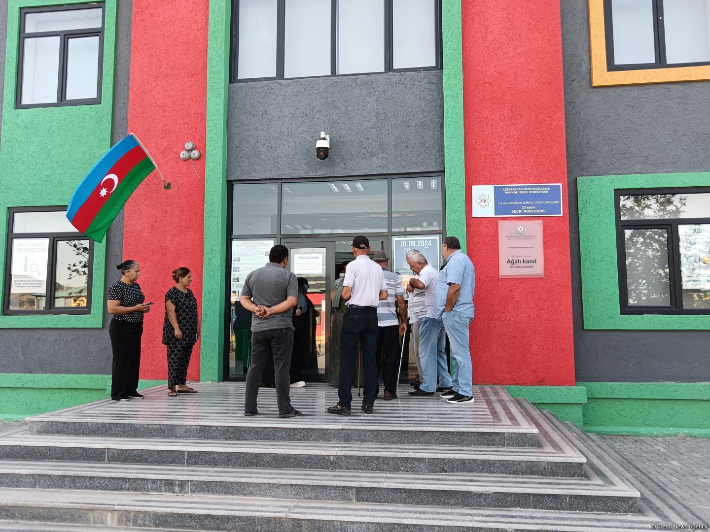 Zəngilanda səsvermə başlayıb (FOTO)