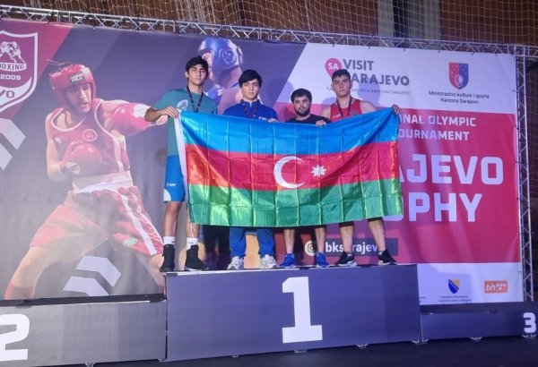 Boksçular Balkan yarımadasından 4 medalla dönüblər