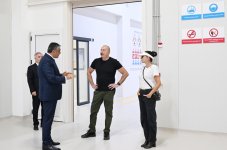 Prezident İlham Əliyev və Birinci xanım Mehriban Əliyeva Kəlbəcərdə İstisu Mineral su zavodunun açılışında iştirak ediblər (FOTO/VİDEO) (YENİLƏNİB)