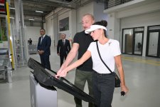 Prezident İlham Əliyev və Birinci xanım Mehriban Əliyeva Kəlbəcərdə İstisu Mineral su zavodunun açılışında iştirak ediblər (FOTO/VİDEO) (YENİLƏNİB)