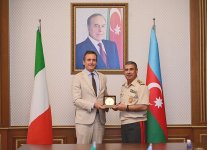 Zakir Həsənov İtaliyanın Azərbaycandakı səfiri ilə görüşüb (FOTO)