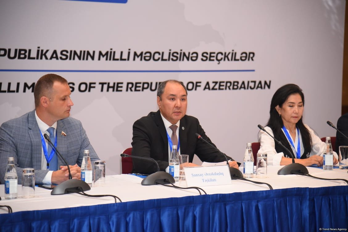 Seçki prosesində beynəlxalq müşahidəçilərin iştirakı Azərbaycanın demokratiyanı təmin etmək istəyini əks etdirir - ŞƏT (FOTO)