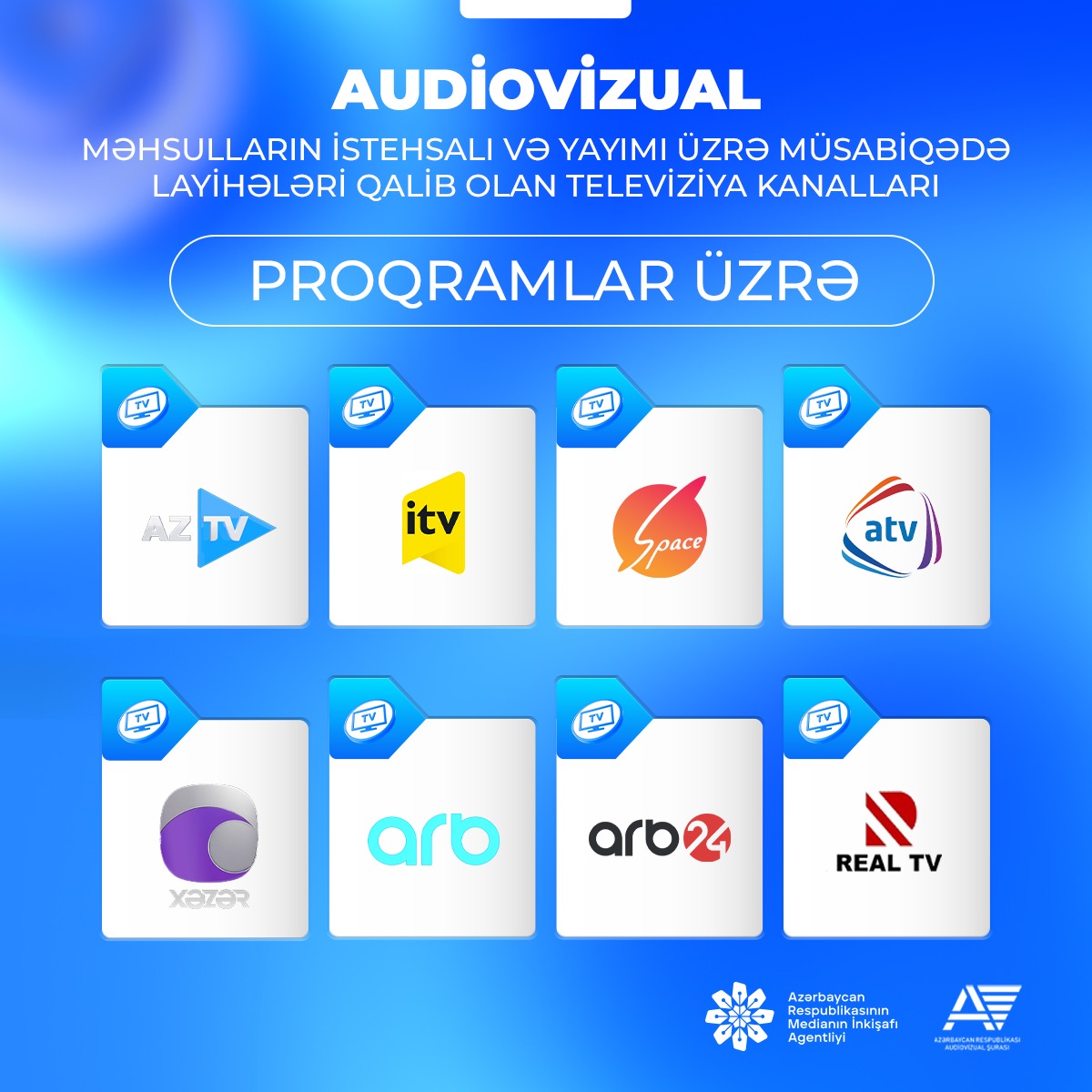 Audiovizual məhsulların istehsalı və yayımı üzrə müsabiqənin nəticələri açıqlandı (FOTO)