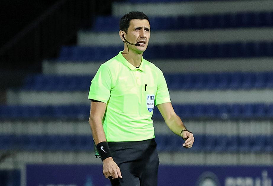 FIFA referisi Əliyar Ağayev Rusiya–Nigeriya yoldaşlıq görüşünü idarə edib