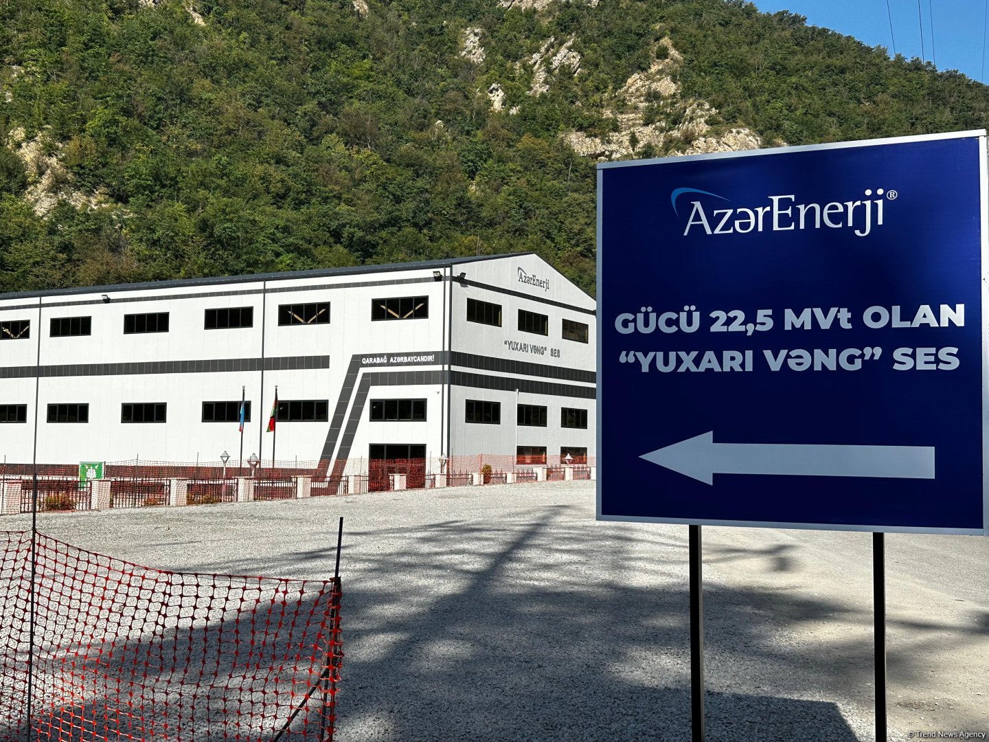 “Yuxarı Vəng” SES-də 66 milyon kilovat-saatadək “yaşıl” enerji istehsal olunacaq (FOTO)