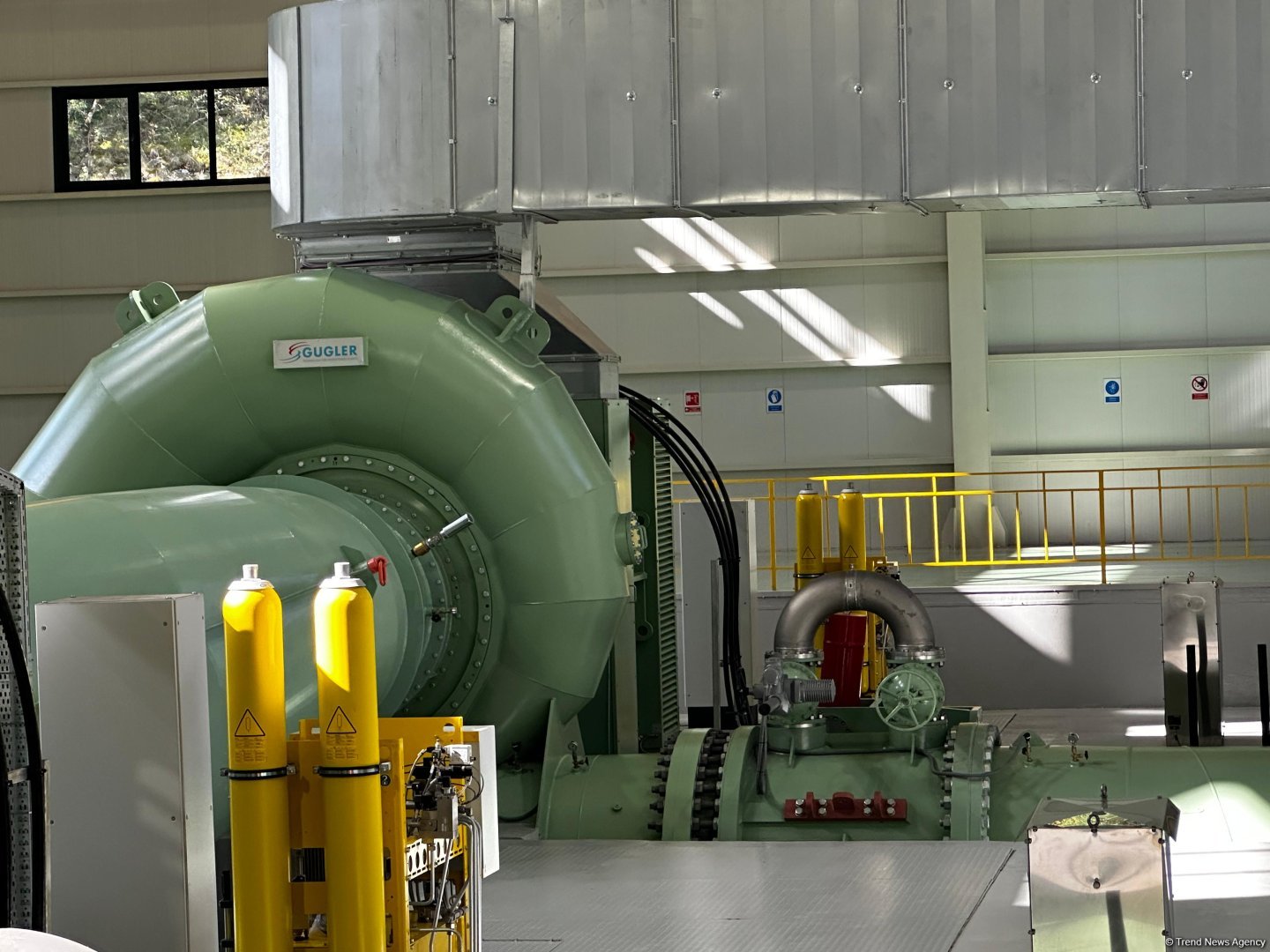 “Yuxarı Vəng” SES-də 66 milyon kilovat-saatadək “yaşıl” enerji istehsal olunacaq (FOTO)