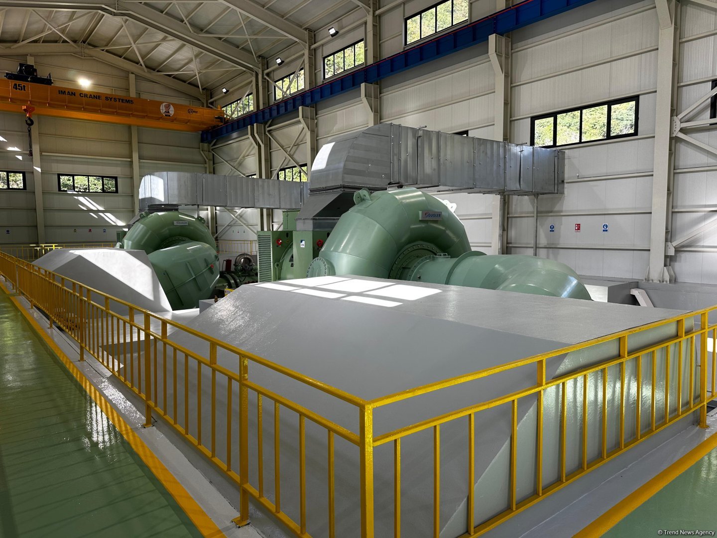“Yuxarı Vəng” SES-də 66 milyon kilovat-saatadək “yaşıl” enerji istehsal olunacaq (FOTO)