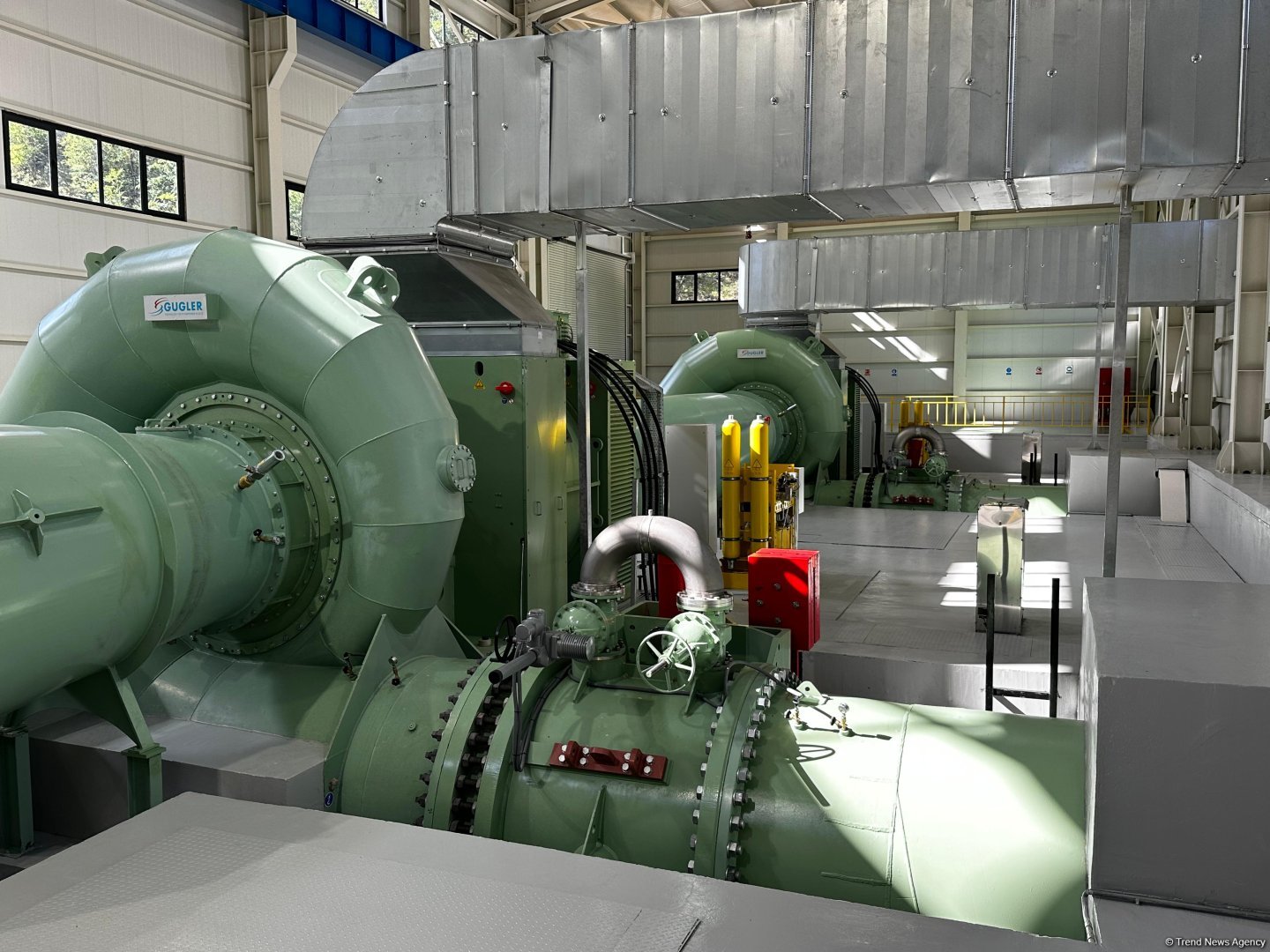 “Yuxarı Vəng” SES-də 66 milyon kilovat-saatadək “yaşıl” enerji istehsal olunacaq (FOTO)