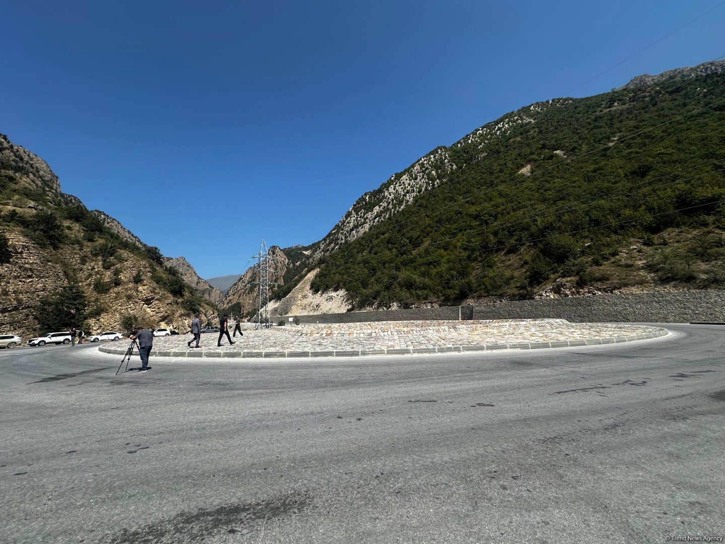 Toğanalı-Kəlbəcər-İstisu avtomobil yolunda bir sıra işlər tamamlanıb (FOTO)