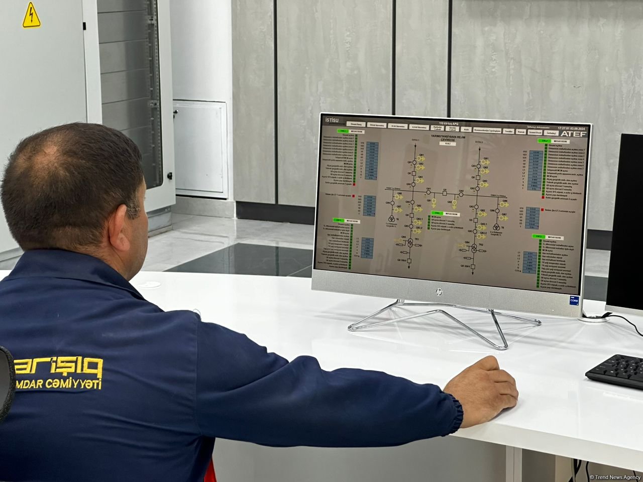 “İstisu” yarımstansiyası “İstisu” sanatoriyasının və “İstisu” mineral su zavodunun elektrik təchizatına xidmət edəcək (FOTO)