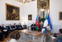 Romada Prezident İlham Əliyevin İtaliya Nazirlər Şurasının sədri Ciorcia Meloni ilə görüşü keçirilib (FOTO) (YENİLƏNİB)