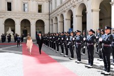 Romada Prezident İlham Əliyevin İtaliya Nazirlər Şurasının sədri Ciorcia Meloni ilə görüşü keçirilib (FOTO) (YENİLƏNİB)