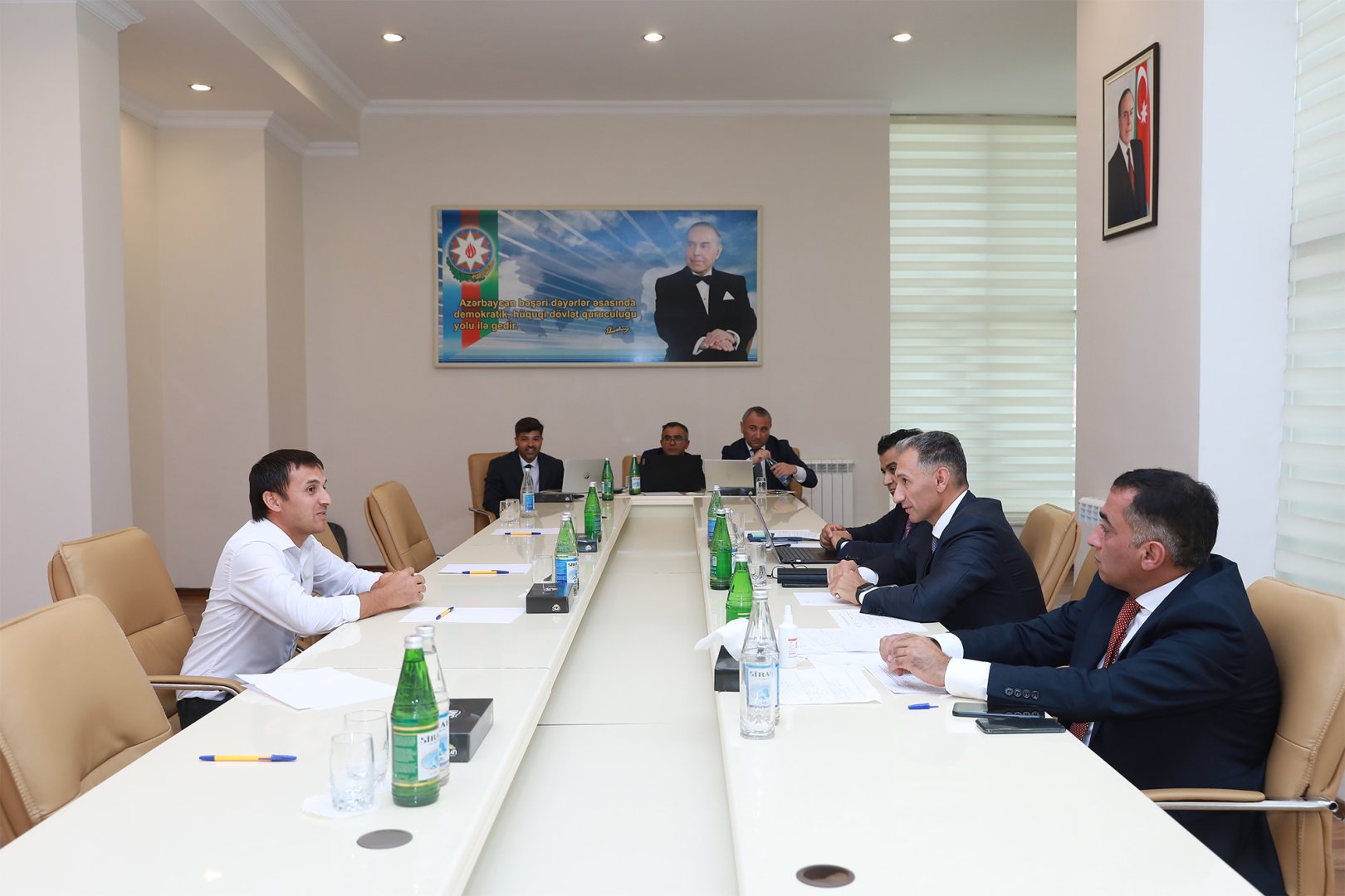 Rəşad Nəbiyev Masallıda vətəndaşları qəbul edib (FOTO)