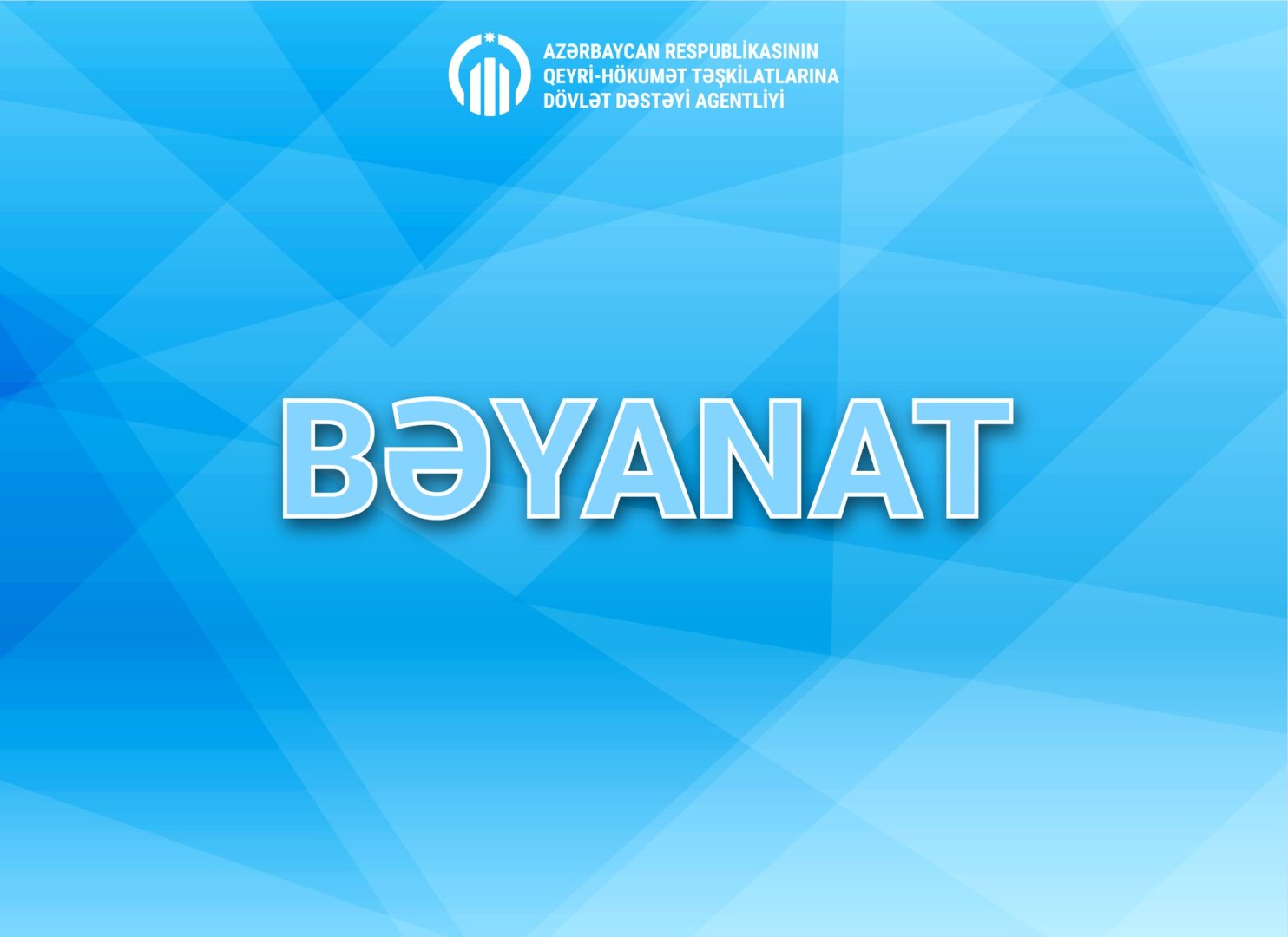 QHT-lərə Dövlət Dəstəyi Agentliyi bəyanat yayıb