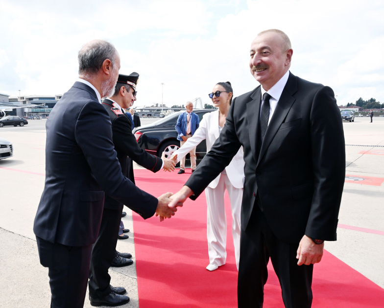 Prezident İlham Əliyevin İtaliyaya işgüzar səfəri başa çatıb (FOTO/VİDEO)