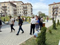 Şuşaya növbəti köç: daha 27 ailə doğma yurduna çatdı, açarlar təqdim olundu (FOTO) (YENİLƏNİB)