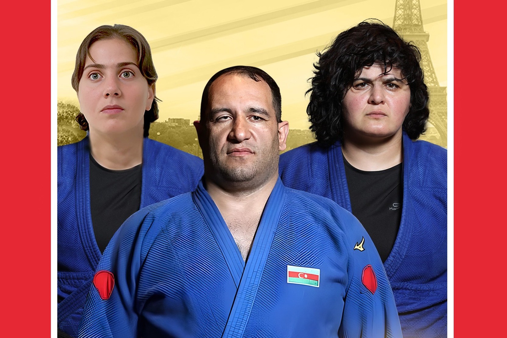 Paris-2024: İsmiyeva qalib gəlib, Zəkiyev və Kərimova qızıl şansını itirib