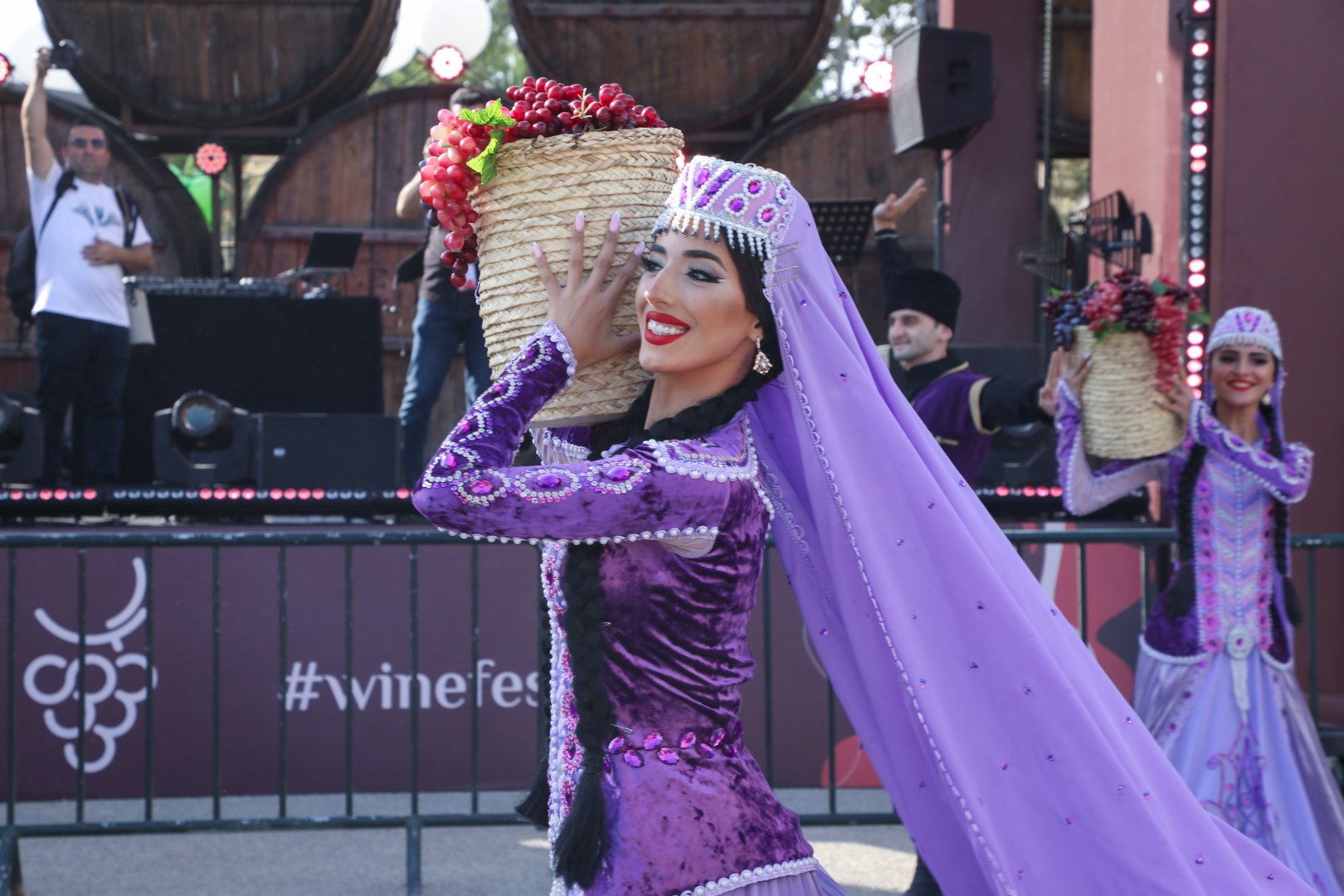Şamaxıda Üzüm və Şərab Festivalı keçirilir (FOTO/VİDEO)