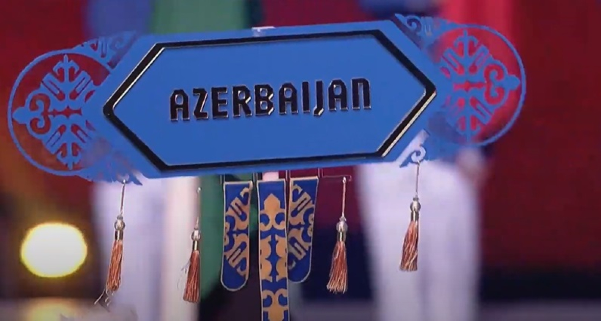Azərbaycan idmançıları V Dünya Köçəri Oyunlarının açılış mərasimində iştirak ediblər