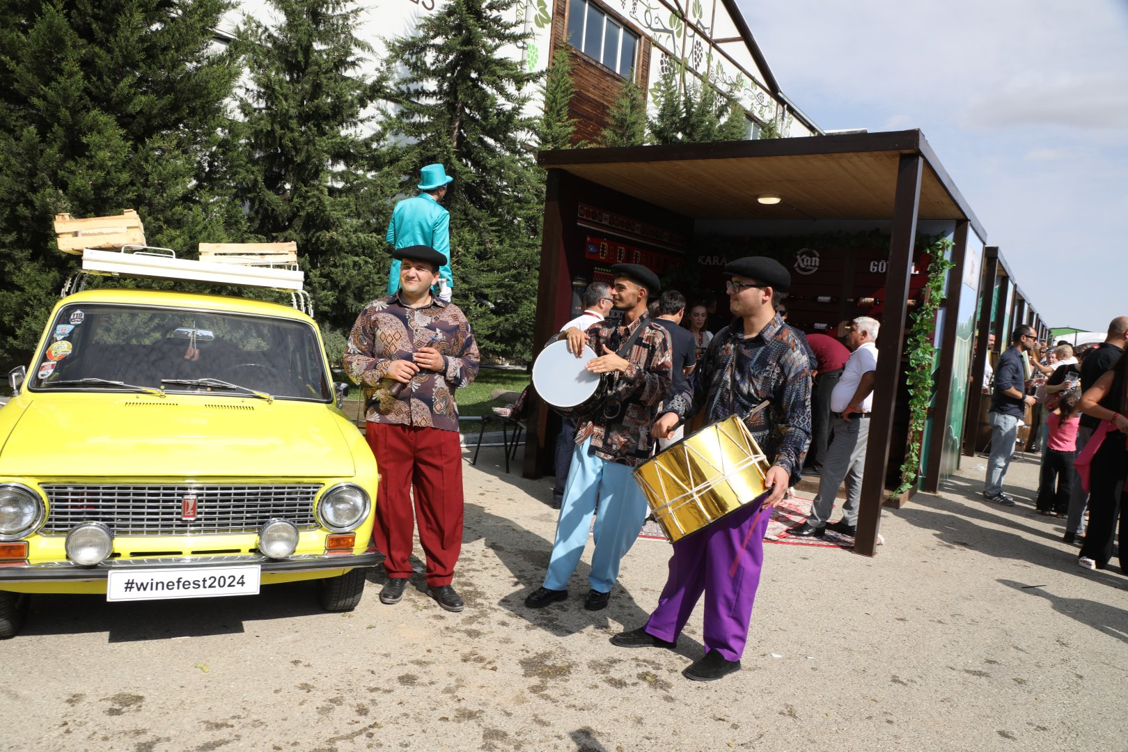 Şamaxıda Üzüm və Şərab Festivalı keçirilir (FOTO/VİDEO)
