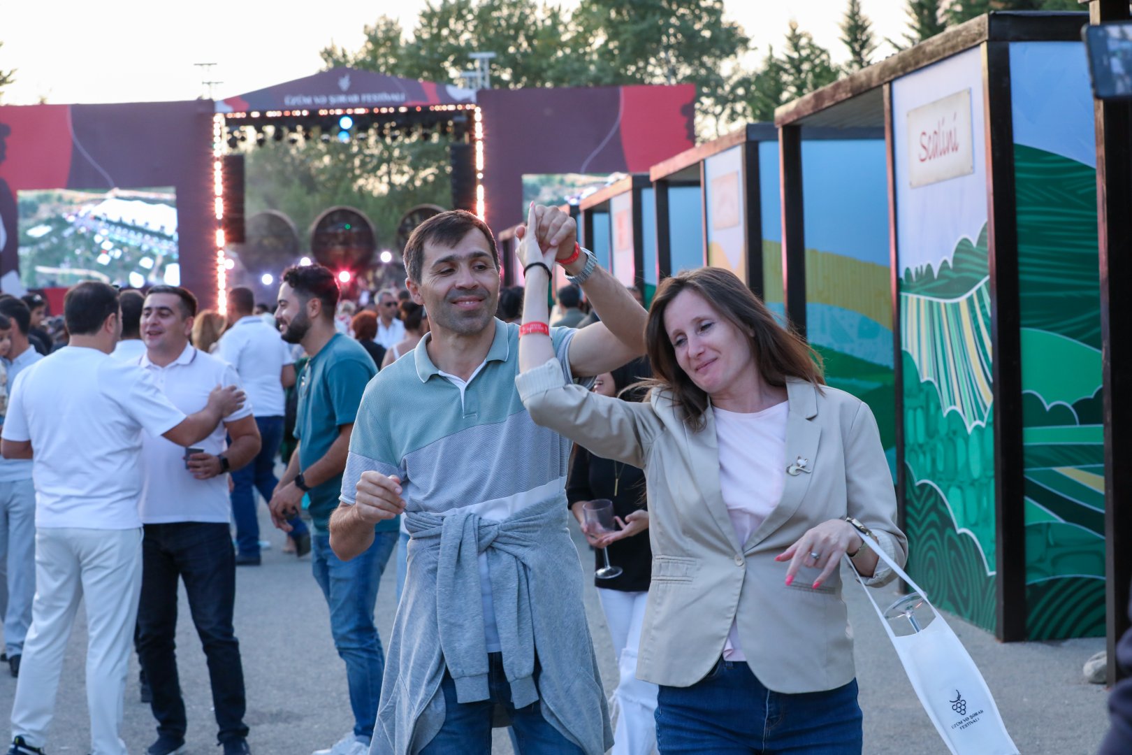 Şamaxıda Üzüm və Şərab Festivalı keçirilir (FOTO/VİDEO)
