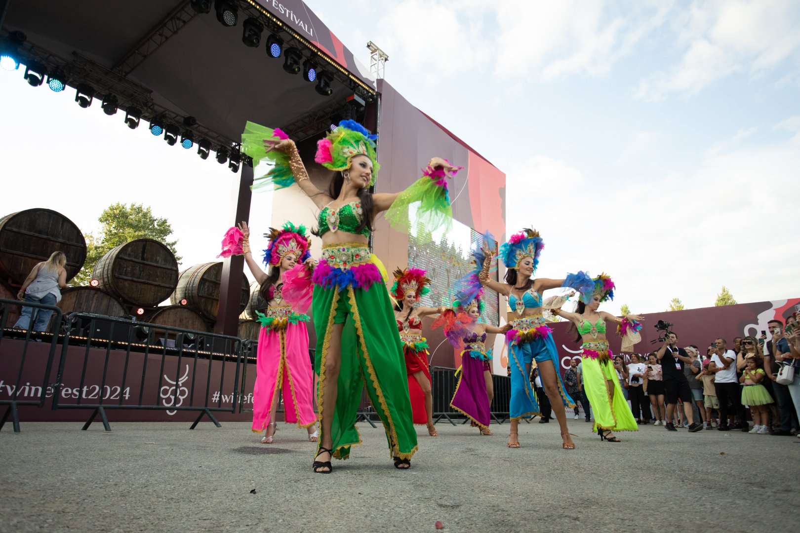 Şamaxıda Üzüm və Şərab Festivalı keçirilir (FOTO/VİDEO)