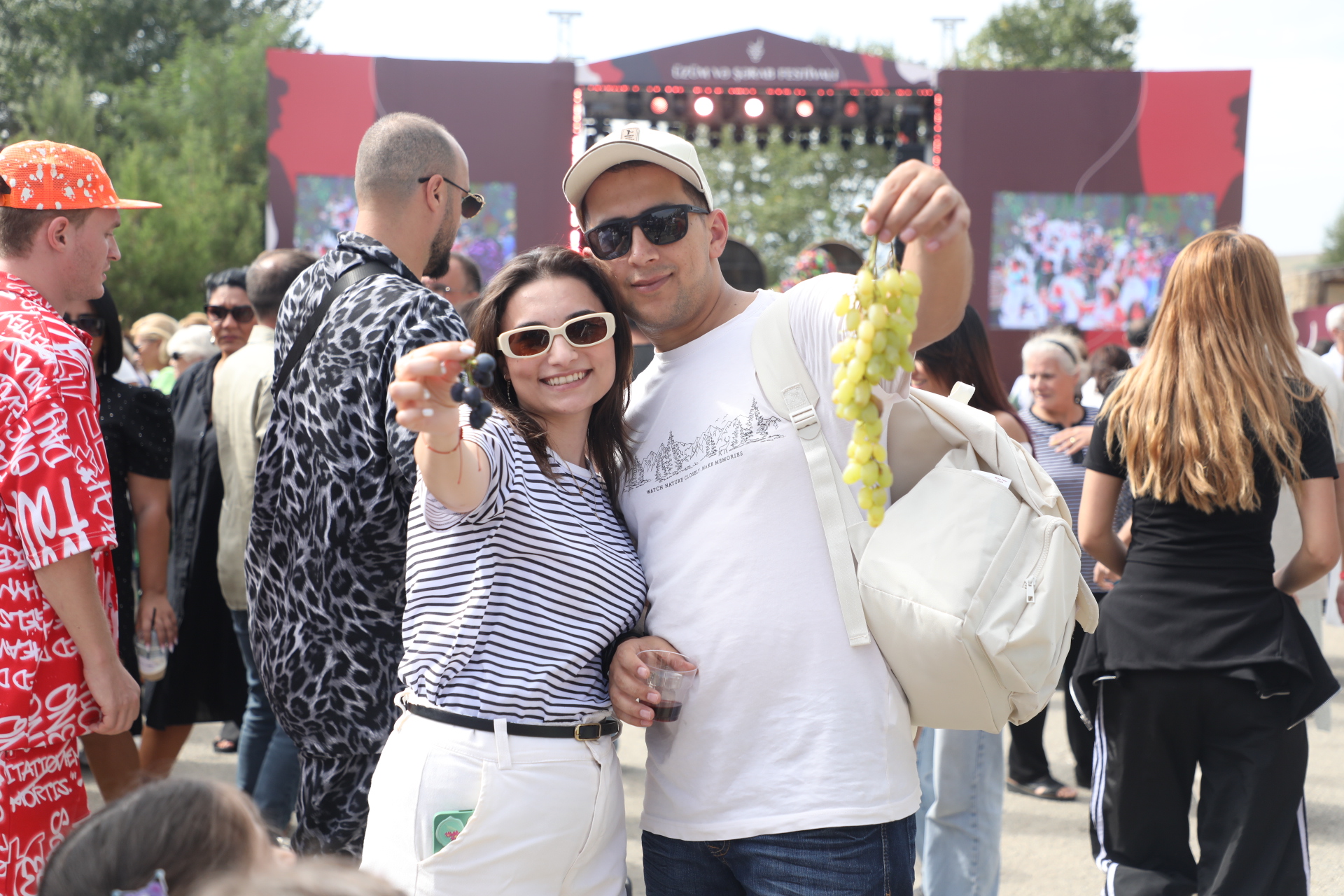 Şamaxıda Üzüm və Şərab Festivalı keçirilir (FOTO/VİDEO)