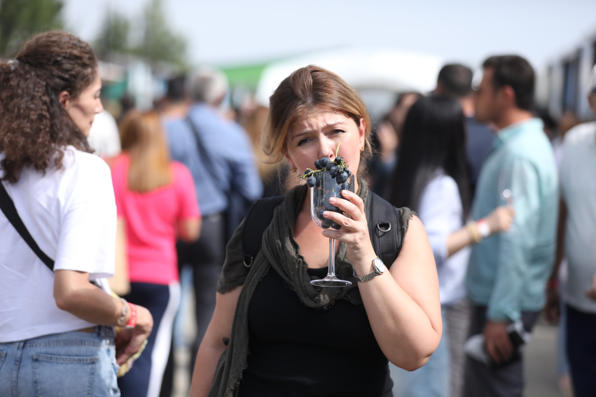 Şamaxıda Üzüm və Şərab Festivalı keçirilir (FOTO/VİDEO)