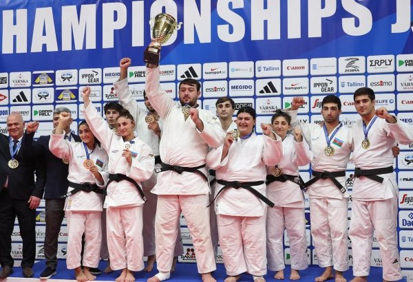 Cüdo yığmamız Avropa çempionu olub