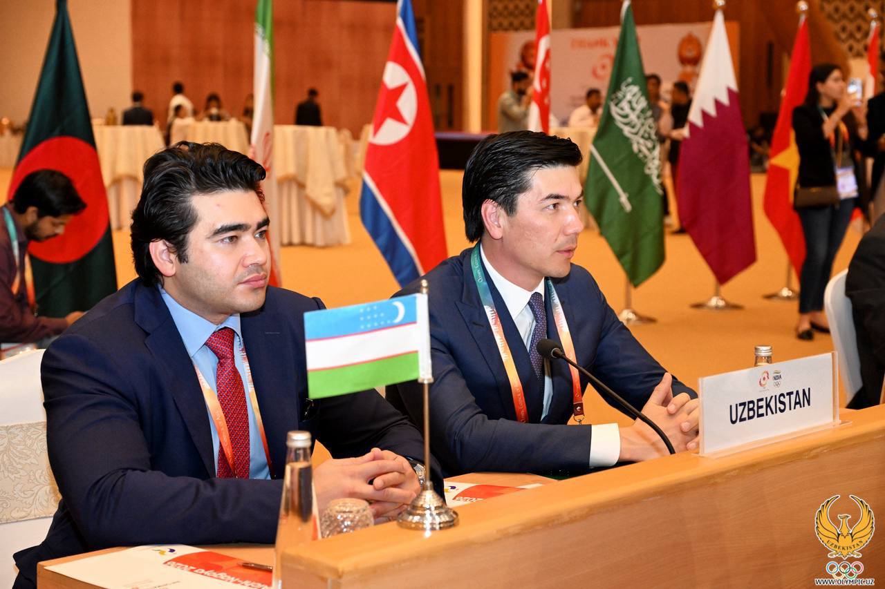 Otabek Umarov Asiya Olimpiya Şurasının Mərkəzi Asiya regionu üzrə vitse-prezidenti seçilib (FOTO)