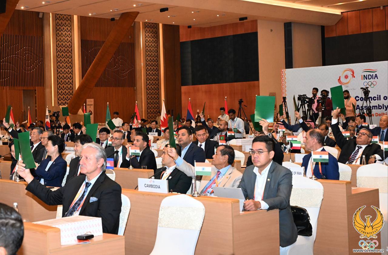 Otabek Umarov Asiya Olimpiya Şurasının Mərkəzi Asiya regionu üzrə vitse-prezidenti seçilib (FOTO)
