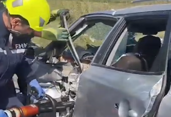 Sabirabadda yol qəzası: xəsarət alan var