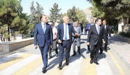 AHİK sədri sanatoriyalara baxış keçirib, müalicə olunanların rəy və təkliflərini dinləyib (FOTO)