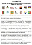 Fransa Koloniyalarının Azadlıq Cəbhəsi Fransa XİN-ə etiraz etdi (FOTO)