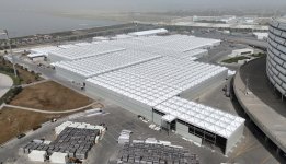 Prezident İlham Əliyev Bakı Olimpiya Stadionunun ərazisində COP29-a hazırlıqla bağlı görülən işlərlə tanış olub (FOTO/VİDEO)