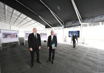 Prezident İlham Əliyev Bakı Olimpiya Stadionunun ərazisində COP29-a hazırlıqla bağlı görülən işlərlə tanış olub (FOTO/VİDEO)