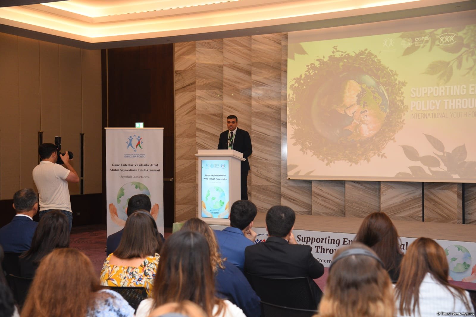 18 ölkənin gənc liderləri COP29-a beynəlxalq ictimai dəstək üçün Bakıda toplandı (FOTO) (YENİLƏNİB)