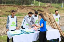 “Təmiz Daşkəsən” layihəsi çərçivəsində növbəti ekoloji aksiya təşkil edilib (FOTO)