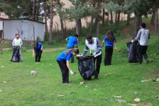 “Təmiz Daşkəsən” layihəsi çərçivəsində növbəti ekoloji aksiya təşkil edilib (FOTO)