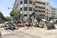 Bakıda yeni su və kanalizasiya layihələri icra olunur (FOTO/VİDEO)