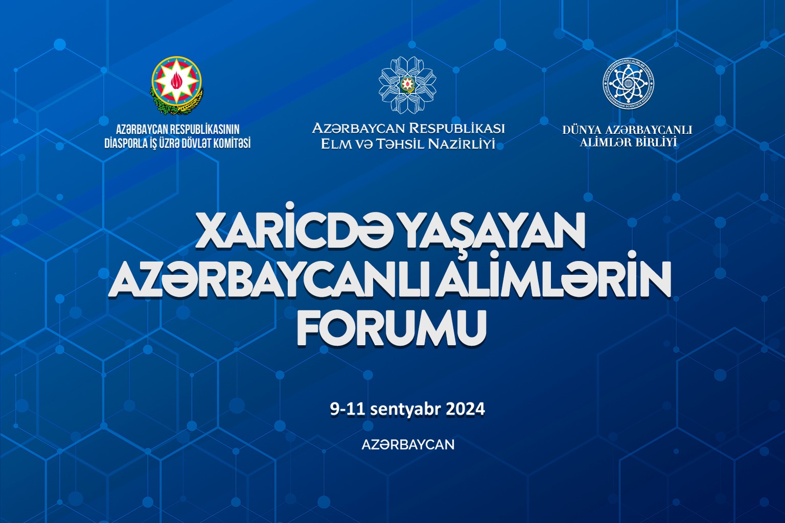 Azərbaycanın görkəmli akademikləri və nüfuzlu universitetlərinin rektorları Alimlərin Forumundan danışıblar (FOTO)