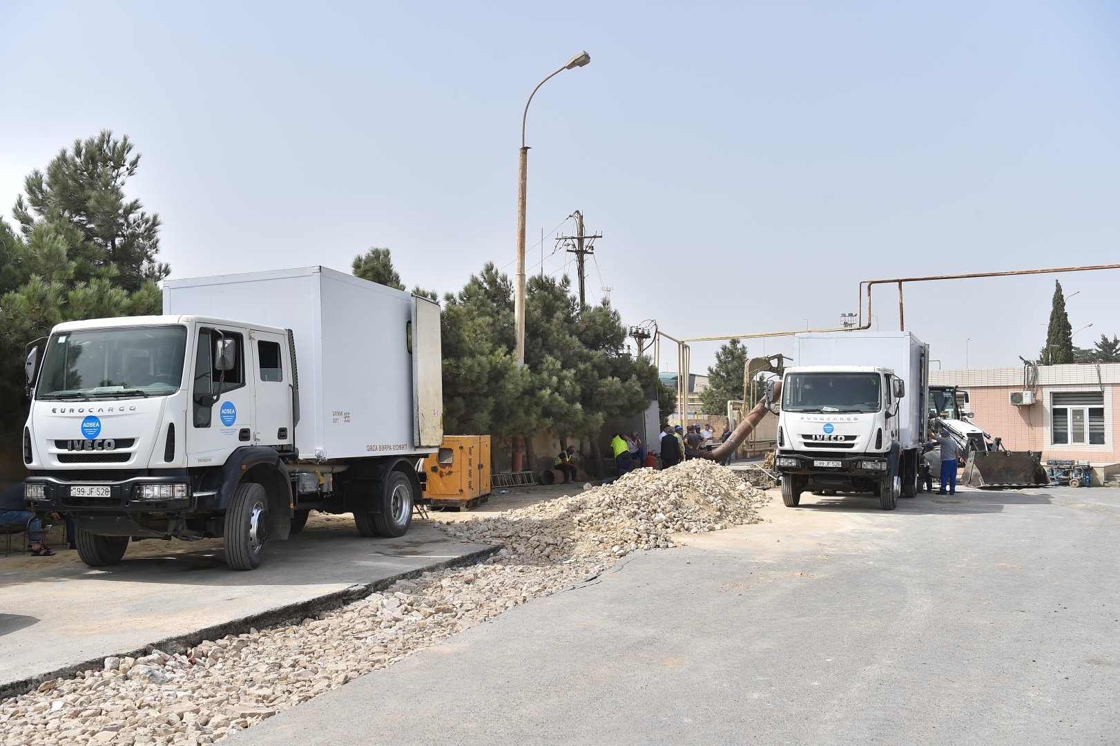Bakıda yeni su və kanalizasiya layihələri icra olunur (FOTO/VİDEO)