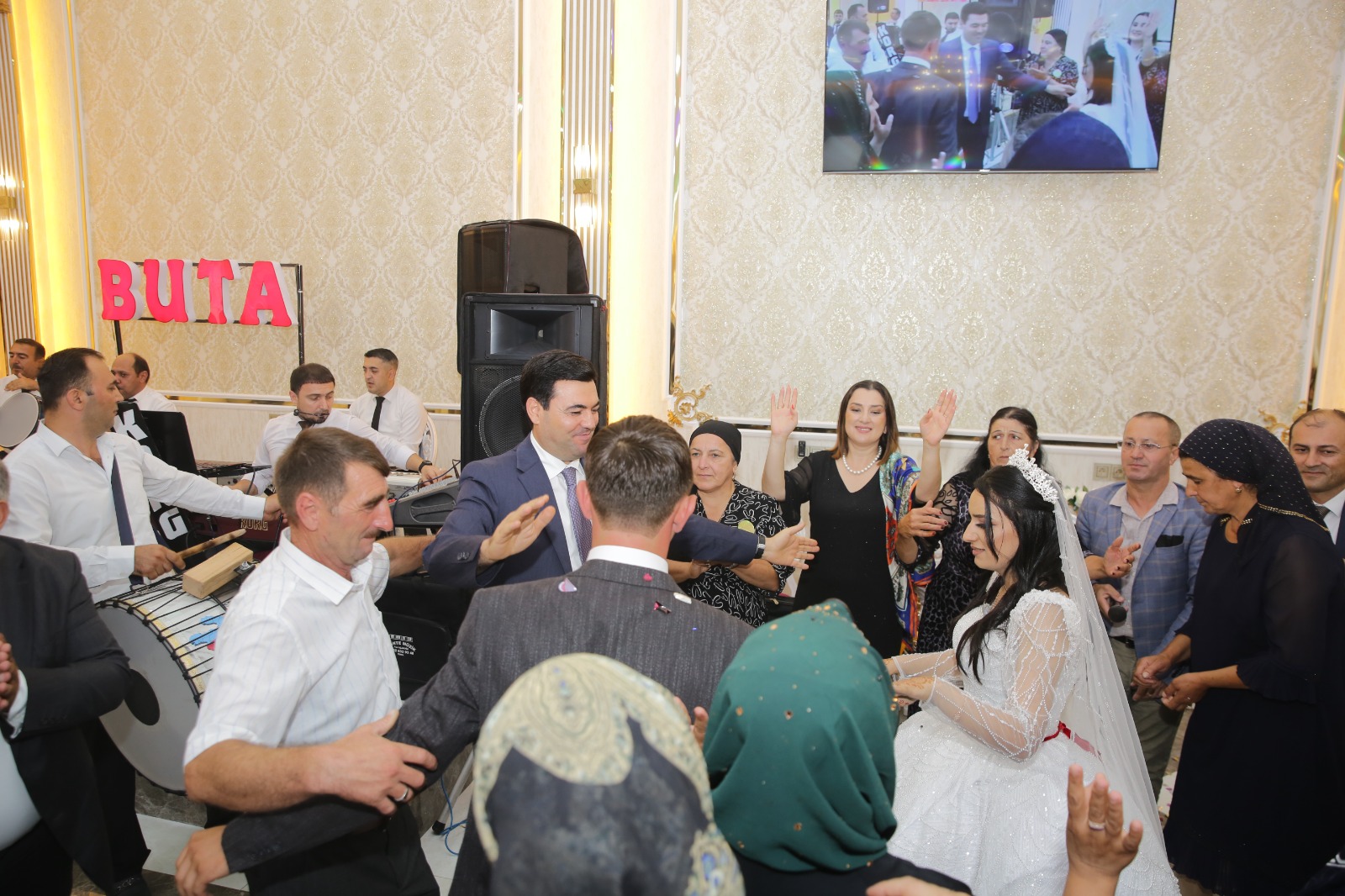 Xaçmazda Vətən müharibəsi şəhidi Rəvan Şahmuradovun qardaşının toy məclisi keçirilib (FOTO)