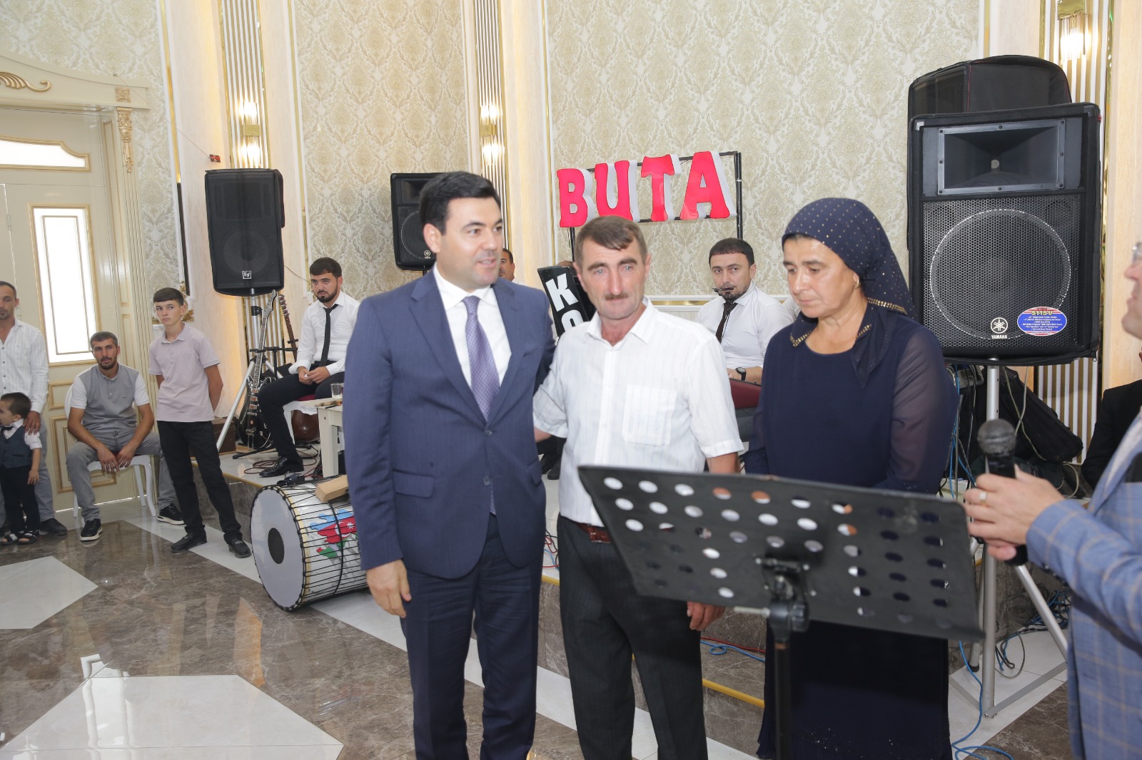Xaçmazda Vətən müharibəsi şəhidi Rəvan Şahmuradovun qardaşının toy məclisi keçirilib (FOTO)