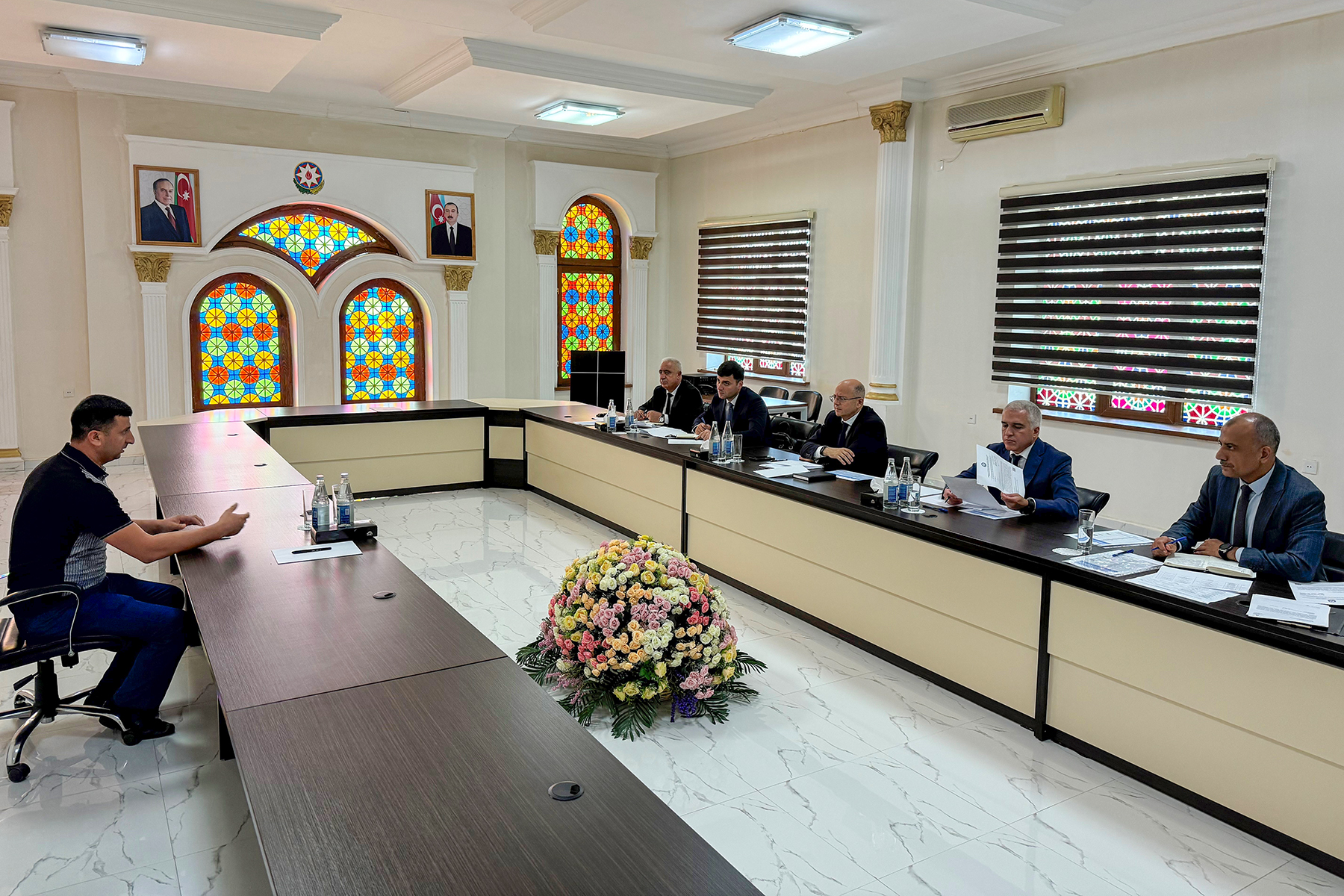 Energetika naziri Xaçmazda vətəndaşları qəbul edib (FOTO)