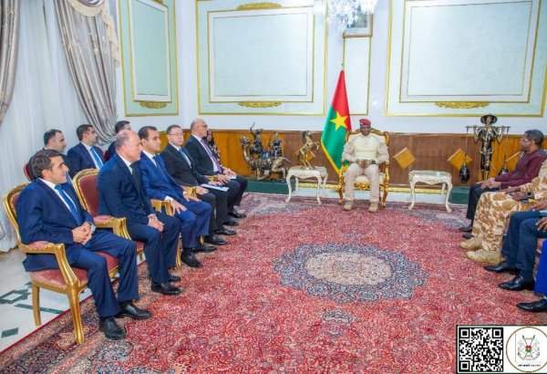 Elçin Əmirbəyov Burkina-Faso Prezidenti ilə görüşüb (FOTO)