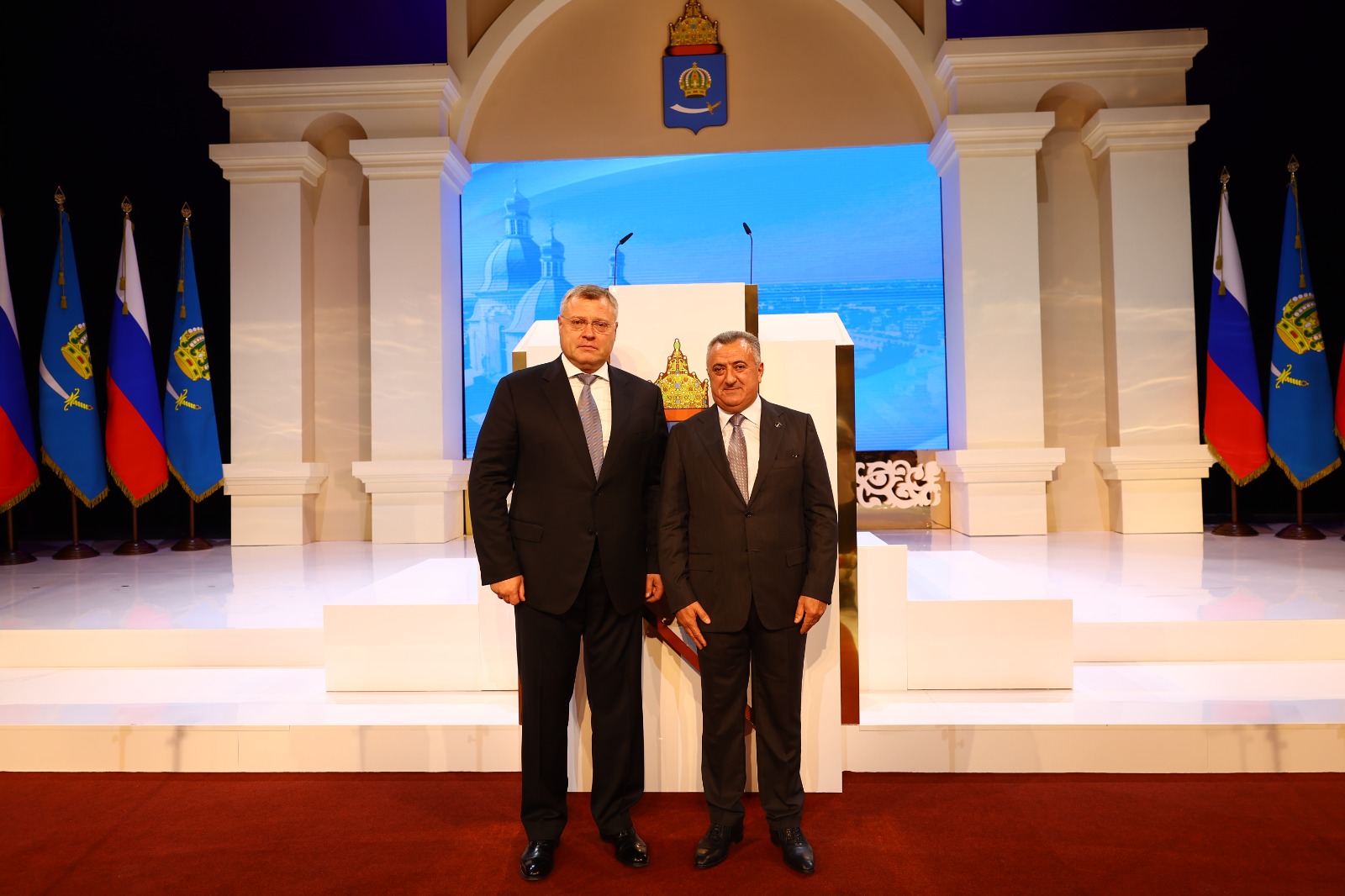Azərbaycan nümayəndə heyəti Həştərxan vilayətində səfərdə olub (FOTO)