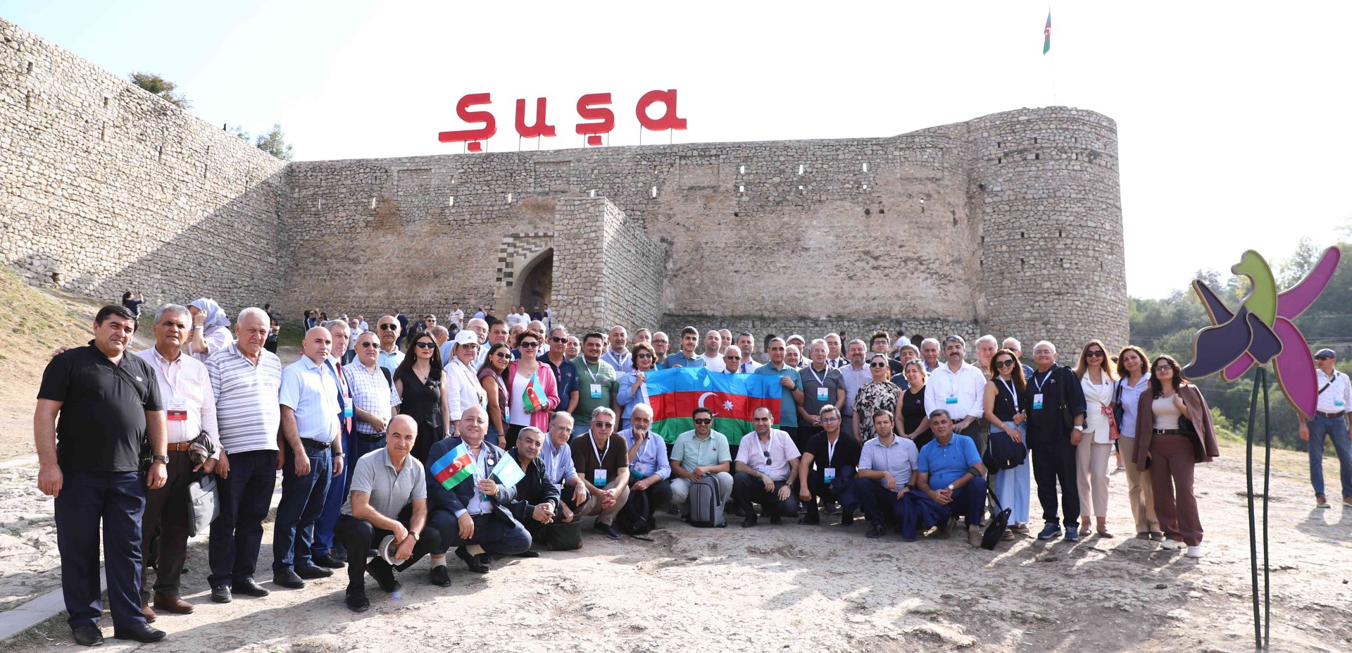 Xaricdə Yaşayan Azərbaycanlı Alimlərin Forumunun iştirakçıları Xankəndi və Şuşa şəhərlərində olublar (FOTO)