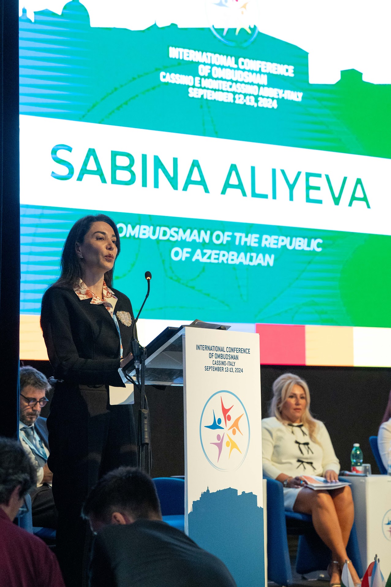 Səbinə Əliyeva Ombudsmanların Beynəlxalq Konfransında iştirak edib (FOTO)