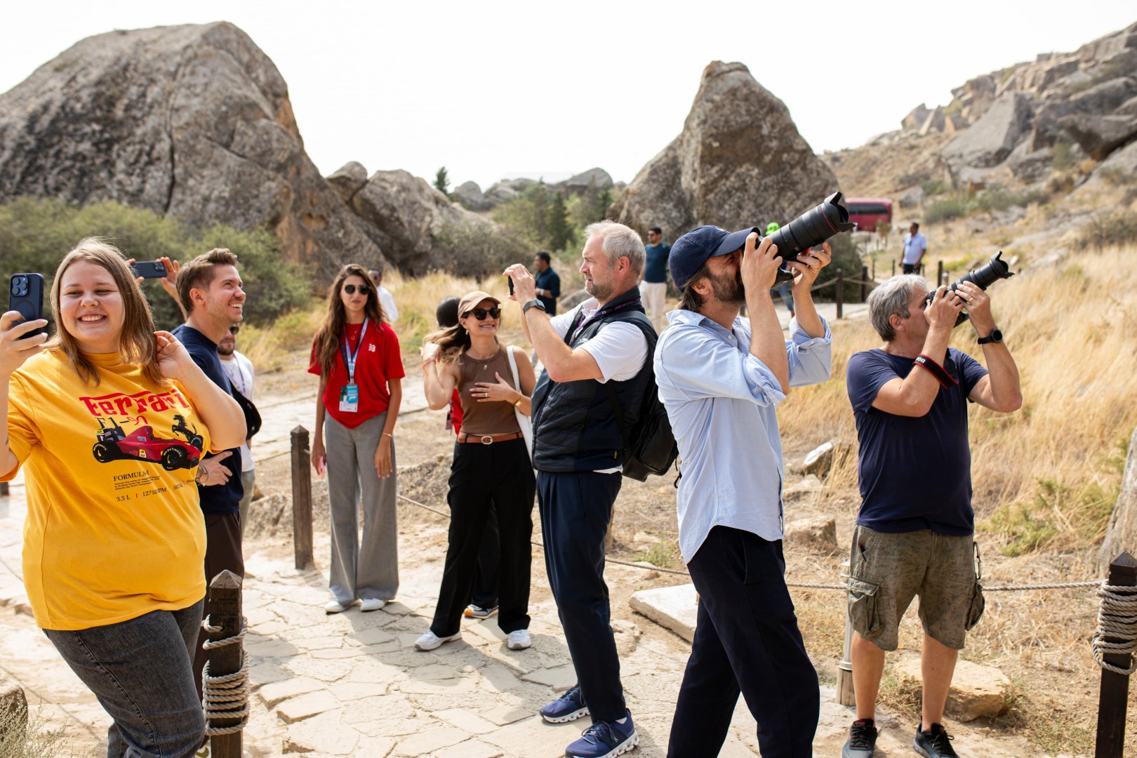 Formula 1 beynəlxalq KİV nümayəndələri üçün media tur təşkil edib (FOTO)